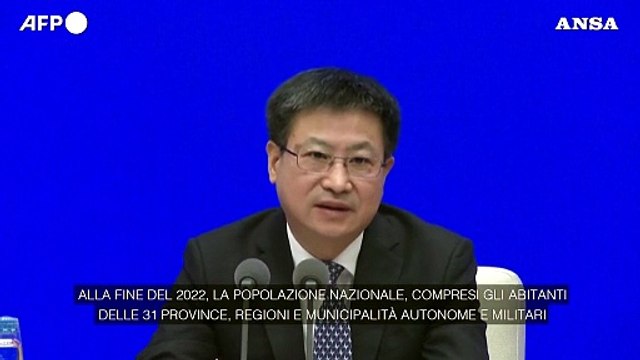Cina, la popolazione cala per la prima volta in oltre 60 anni