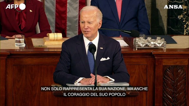 Biden: Al fianco dell'Ucraina finche' sara' necessario