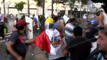 Peru', disordini a Lima: scontri tra manifestanti antigovernativi e polizia