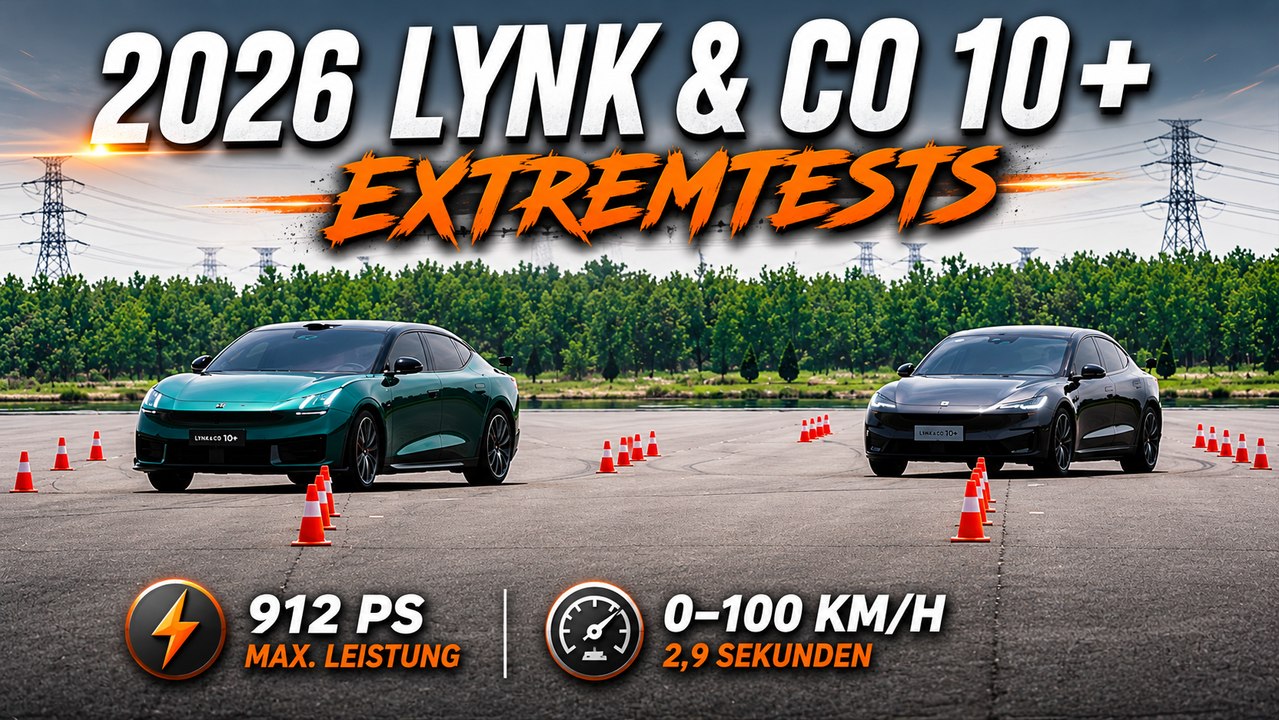 912 PS Elektro-Power: Der 2026 Lynk & Co 10+ am Limit