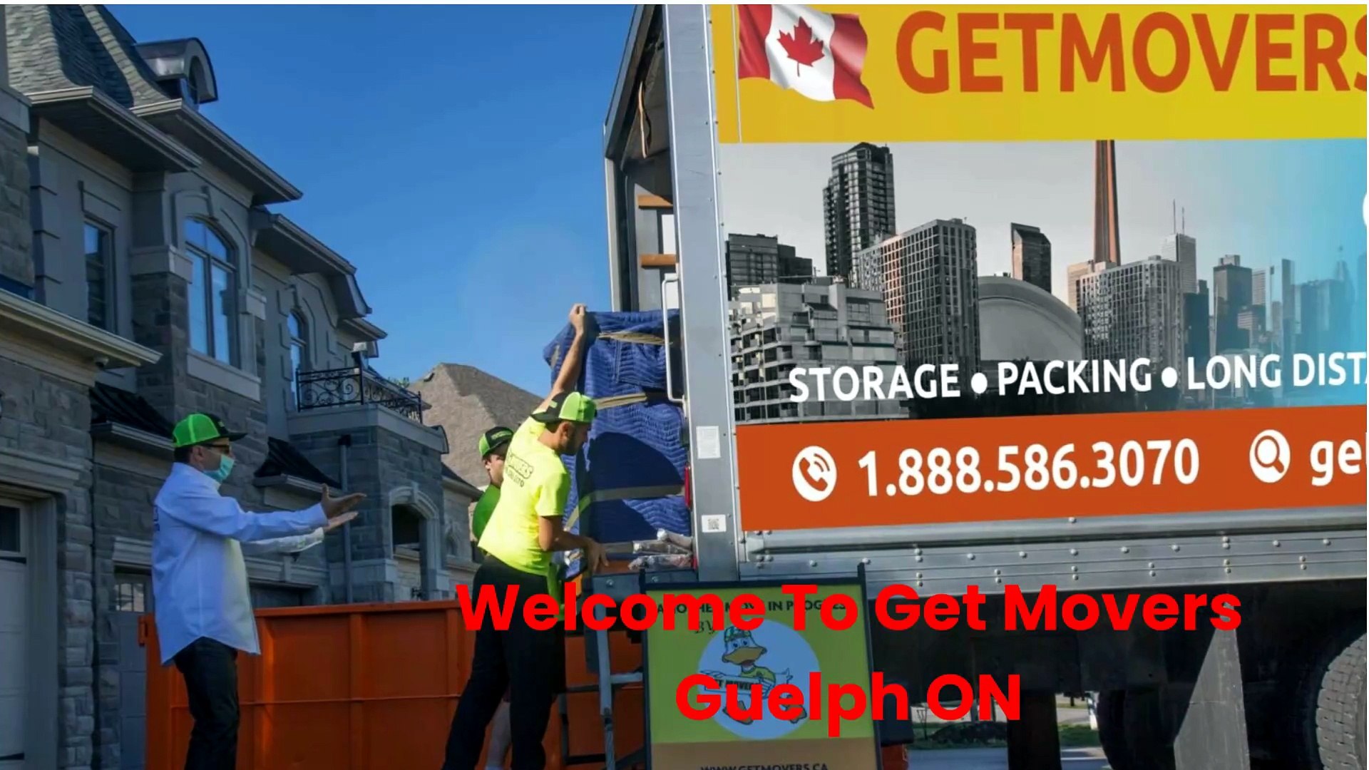 Get Movers in Guelph, ON | N1H 4E4