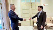 Bakan Fidan, Singapur Başbakanı Wong ve mevkidaşı Balakrishnan ile görüştü