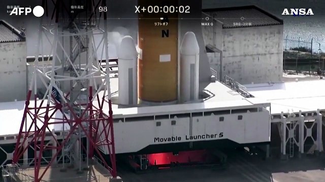 Giappone, fallito il lancio inaugurale del razzo spaziale H3
