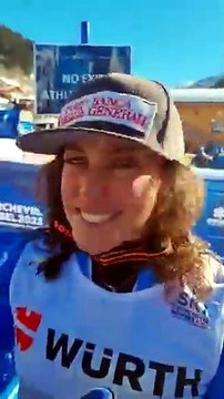 Sci alpino, Federica Brignone, tra un medaglia e l'altra, trova il modo per salutare i tifosi parmigiani