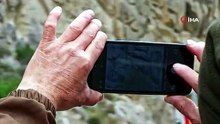 Karayolunda beklenmedik görüntü! Sürücüler bir anda karşılarında onları gördü