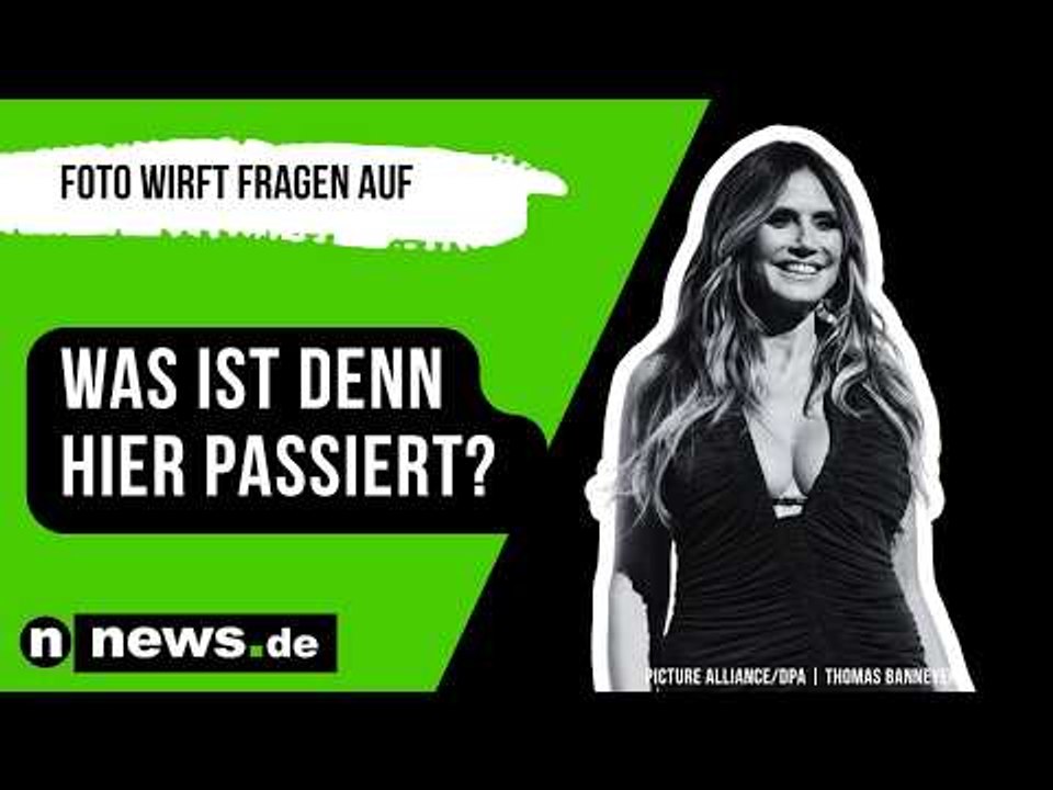 Heidi Klum: Was ist denn hier passiert? Dieses Foto wirft Fragen auf