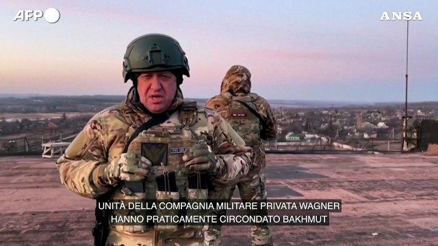 Ucraina, Prigozhin (Wagner): Bakhmut circondata, Zelensky fai lasciare la citta' a vecchi e bambini