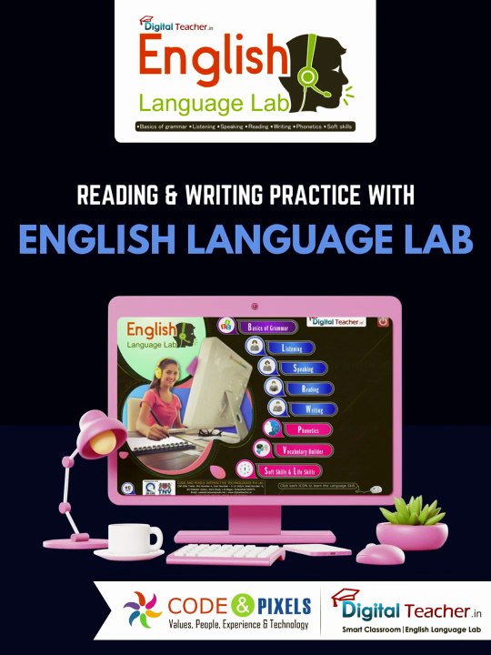 Level up your English game - English Language Lab Digital Teacher