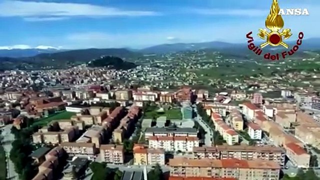 Sisma Molise, 30 verifiche tecniche effettuate dai vigili del fuoco