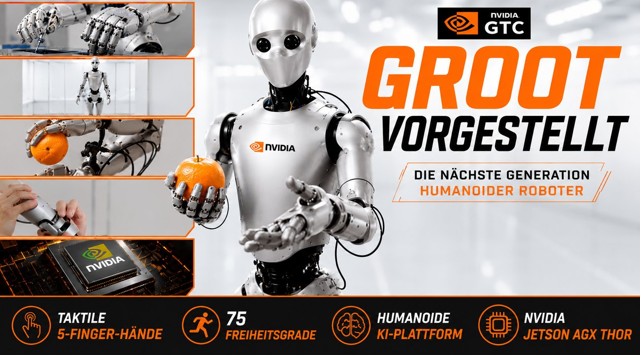 NVIDIA Isaac GR00T und Jetson AGX Thor im Technik-Check