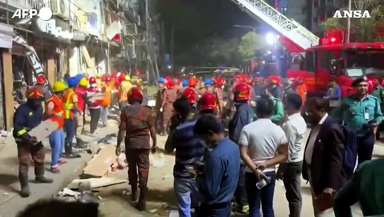 Bangladesh, esplosione in un edificio a Dacca