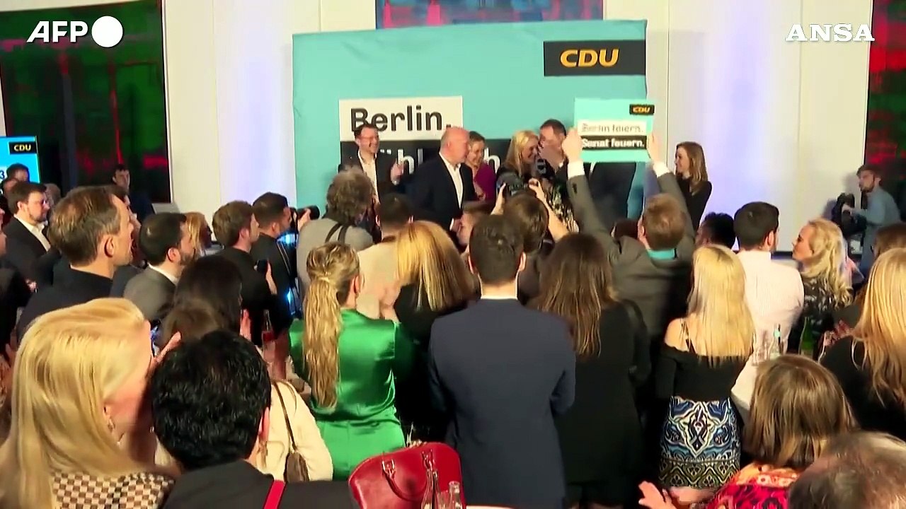 Batosta per Scholz a Berlino, sconfitta la sindaca Spd