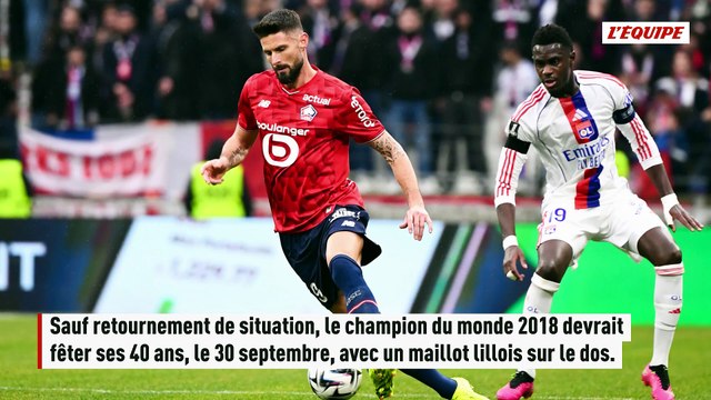 À 39 ans, Olivier Giroud devrait prolonger avec Lille - Foot - Ligue 1