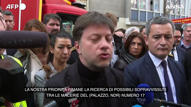 Marsiglia, il sindaco: Prioritario cercare i sopravvissuti fra le macerie