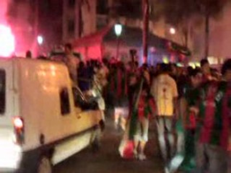 Defilé veille du depart a Blida JSMB - WAT 11