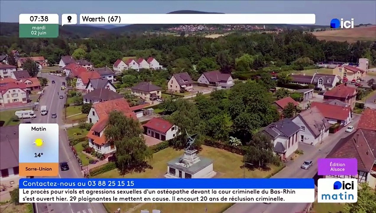 02/06/2026 - ici matin par ici Alsace en vidéo