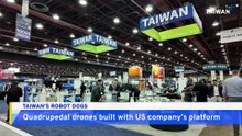 Robot Dogs Displayed as Part of Taiwan's Unmanned Systems Efforts