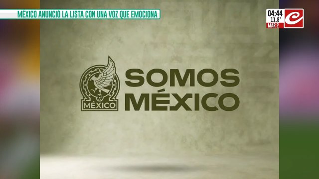 Mundial 2026: México anunció la lista de jugadores con la voz de El Chavo y emocionó a todos