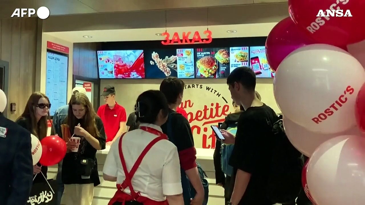 La Russia rimpiazza Kfc, inaugurato a Mosca il...