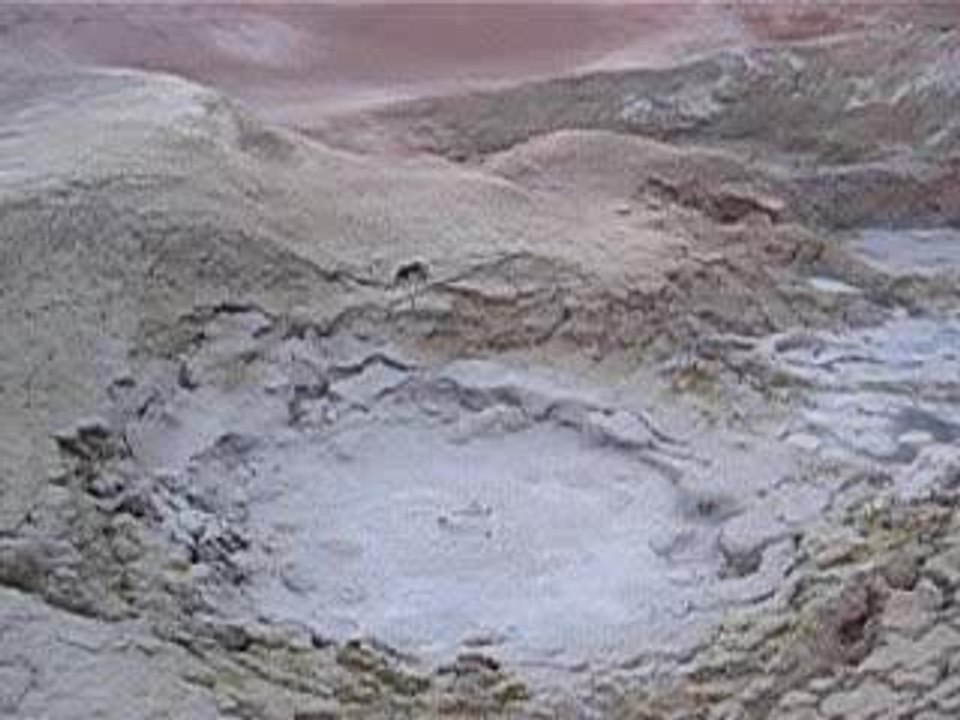 Sol de Mañana - Geysers in Bolivien