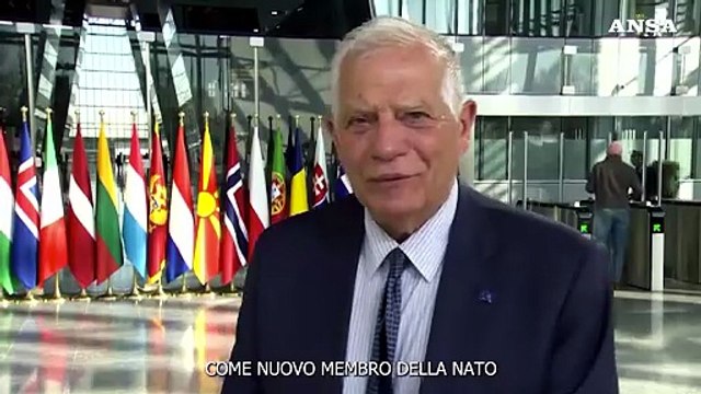 Nato, Borrell: Ue sempre piu' vicina quindi piu' forte