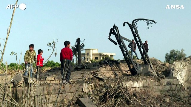 Libano, le distruzione provocate dagli attacchi israeliani nel sud del Paese