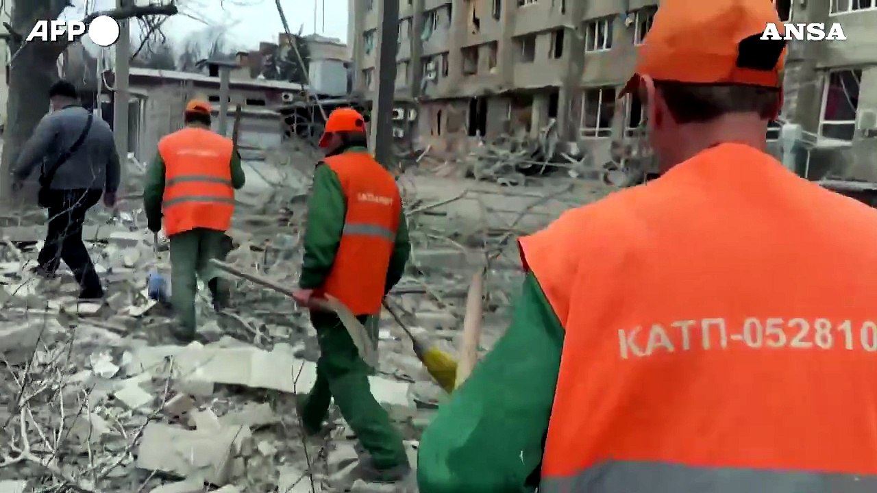 Ucraina, bombardata nella notte Kramatorsk