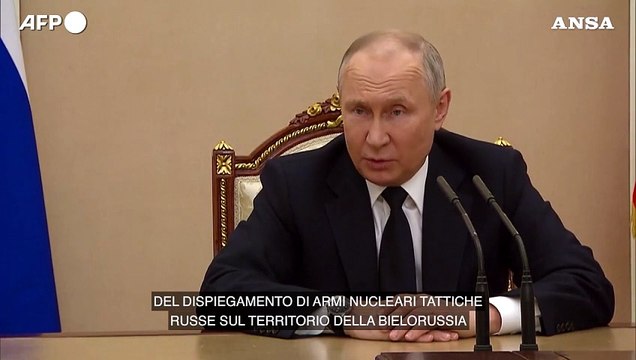 Armi nucleari russe in Bielorussia, Putin: Niente di insolito