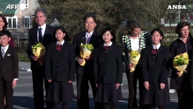 Giappone, i ministri degli Esteri dei Paesi del G7 arrivano a Karuizawa