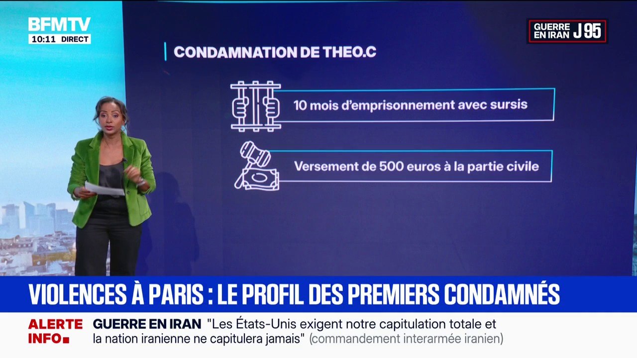 LES ÉCLAIREURS - Débordements à Paris: le profil des premiers condamnés