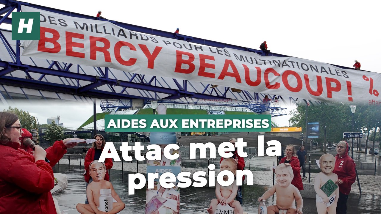 « Bercy beaucoup ! » : Attac dénonce les aides publiques aux multinationales