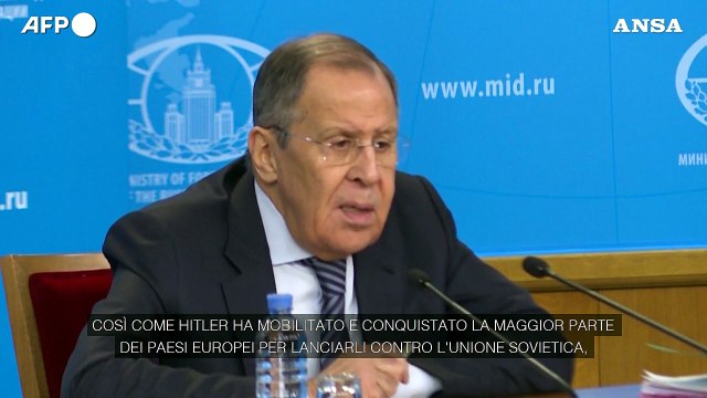 Ucraina, Lavrov: Escludo colloqui di pace con Zelensky