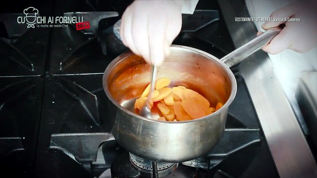 FLAN DI CAROTE CON FONDUTA AL PARMIGIANO - RISTORANTE STENDHAL DA FRANCESCO | FLAN DI CAROTE CON FONDUTA AL PARMIGIANO - RISTORANTE STENDHAL DA FRANCESCO