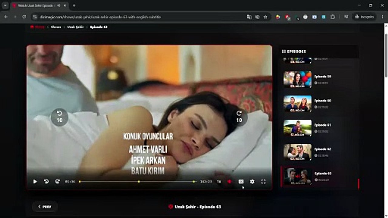Uzak Sehir Episode 63 With English Subtitle