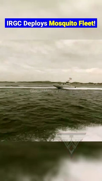 IRGC Mosquito Fleet Patrol Strategic Strait