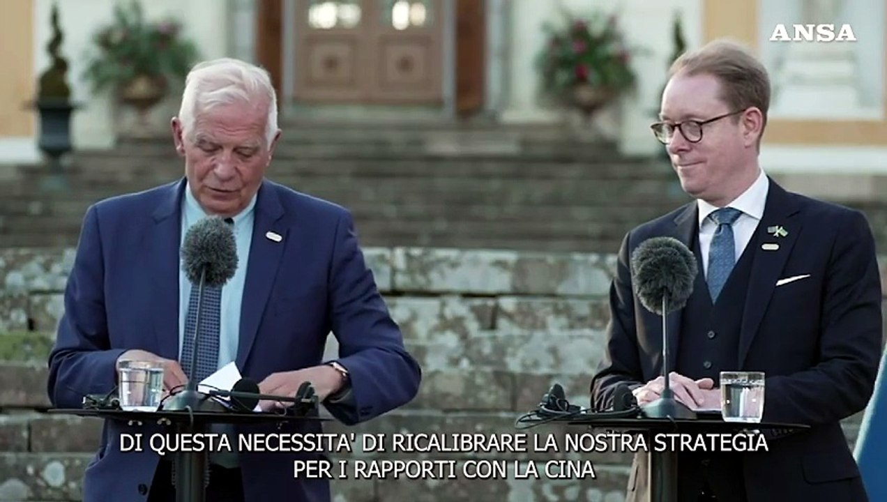 Cina, Borrell: "Importante ridurre la nostra dipendenza"