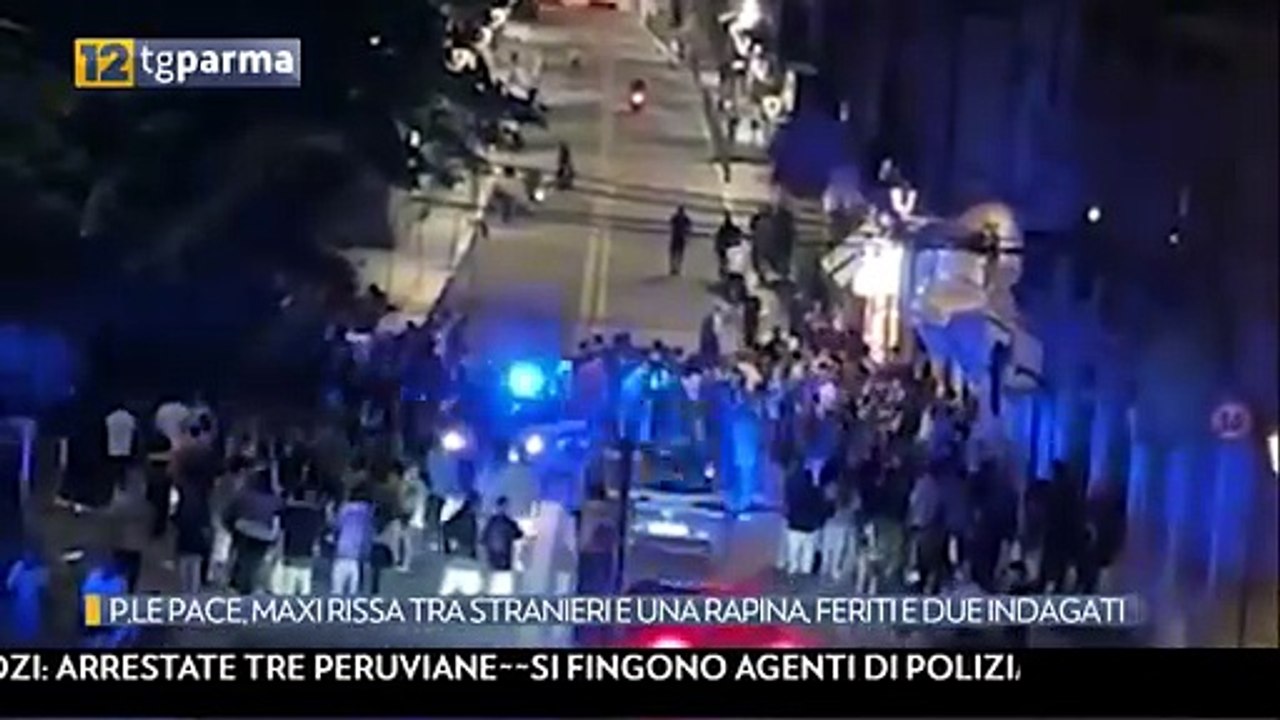 Far west nella notte in piazza della Pace: due denunciati. Video: le immagini della maxi-rissa e l'intervento della polizia