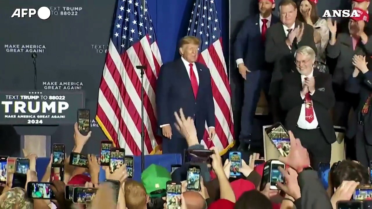 Usa 2024, Trump: "Schiaccero' Biden e ci riprenderemo la Casa Bianca"