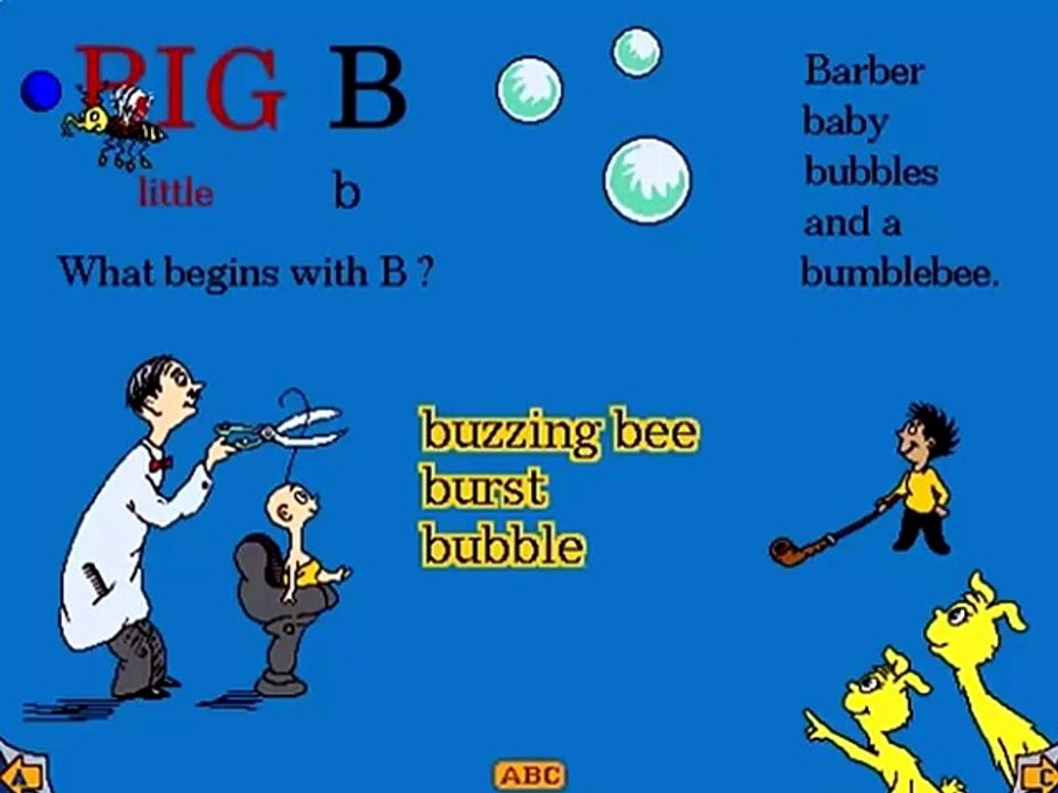 Dr. Seuss's ABC Living Books - Letter B