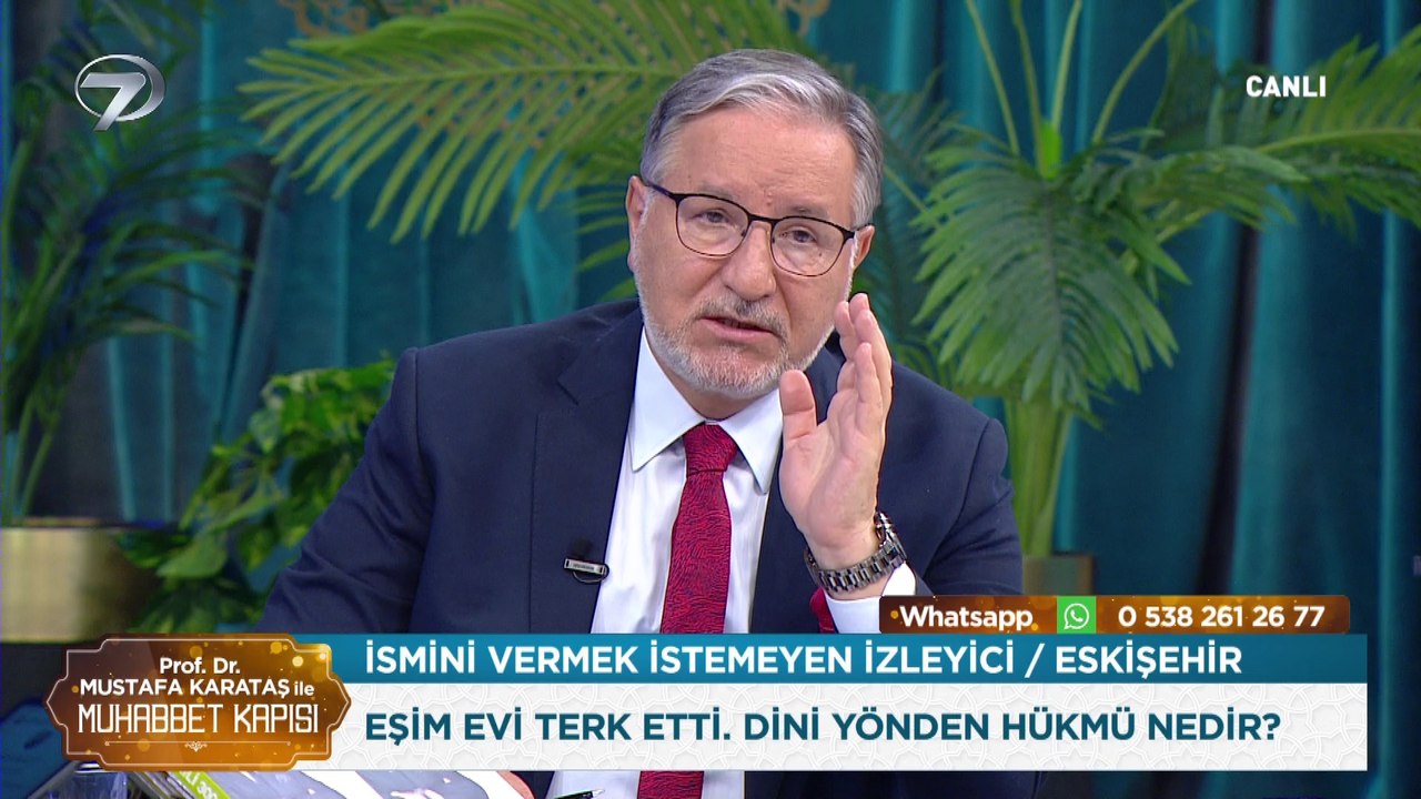 Prof. Dr. Mustafa Karataş ile Muhabbet Kapısı - 2 Haziran 2026
