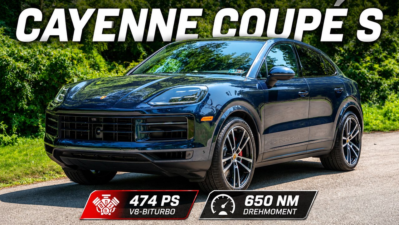 2024 Porsche Cayenne Coupé S Algarve Blue Metallic | Facelift im Detail
