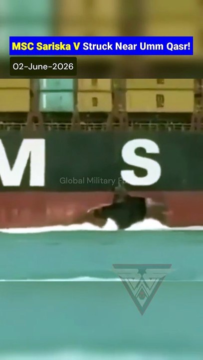 IRGC Strikes MSC Sariska V Near Iraq
