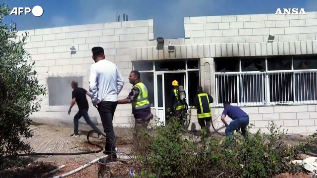 Cisgiordania, reazioni dei coloni dopo l'attentato palestinese a Eli