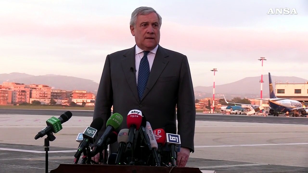 Sudan, Tajani: "Borrell ha ringraziato l'Italia per il lavoro compiuto"