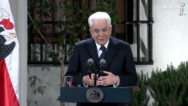 Mattarella: Fra Italia e Cile rapporti eccellenti, vogliamo accrescere la collaborazione