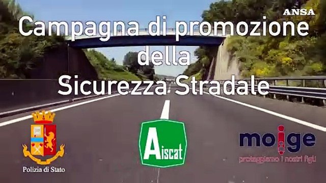 Polizia, Aiscat e Moige insieme per la sicurezza stradale