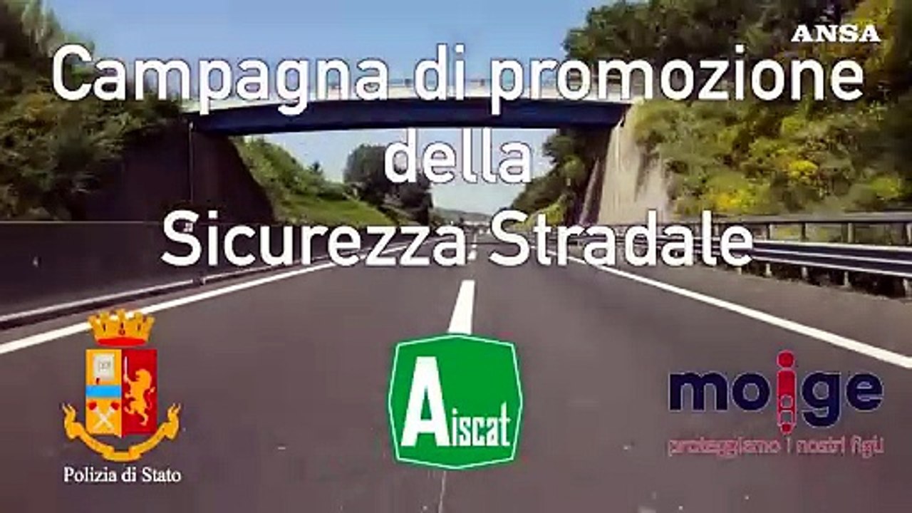 Polizia, Aiscat e Moige insieme per la sicurezza stradale