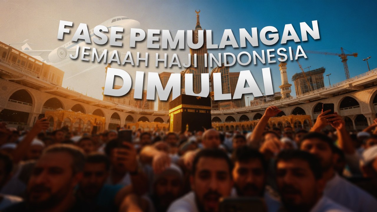 Fase Pemulangan Jemaah Haji Indonesia Dimulai