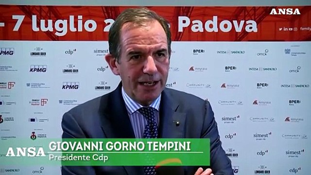 Gorno Tempini: Cdp supporta le imprese con diverse iniziative