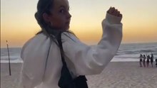 Young woman travels from the UK to Perth to astonish her closest friend